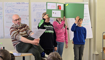 Jugendbuchwochen am 31.3.2025 in der Stadtbücherei Würzburg